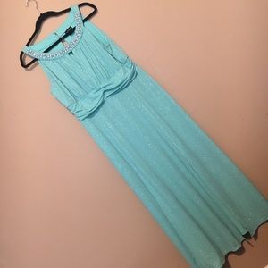 Aquamarine Gown